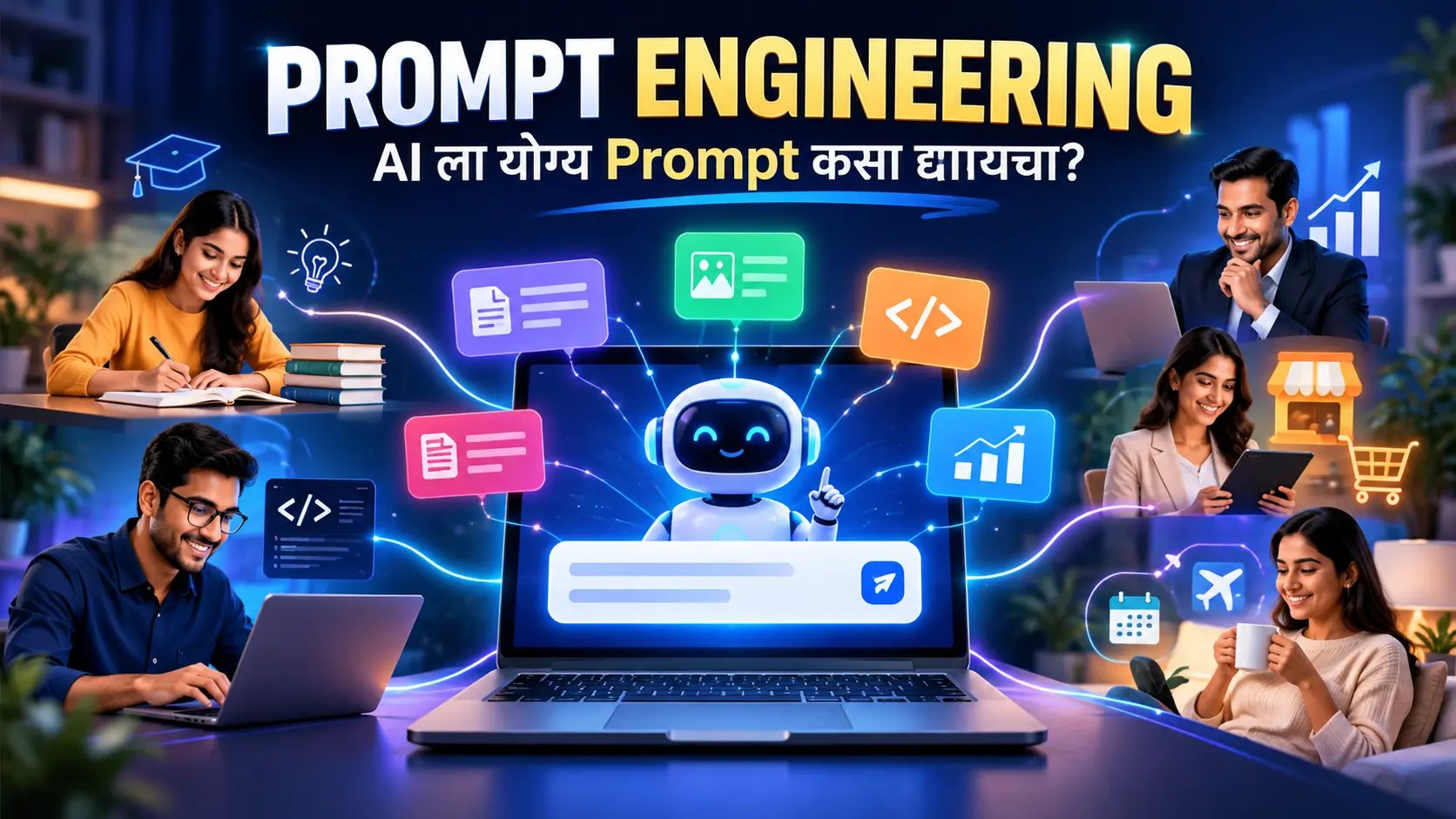 prompt engineering mhanje kaay in marathi